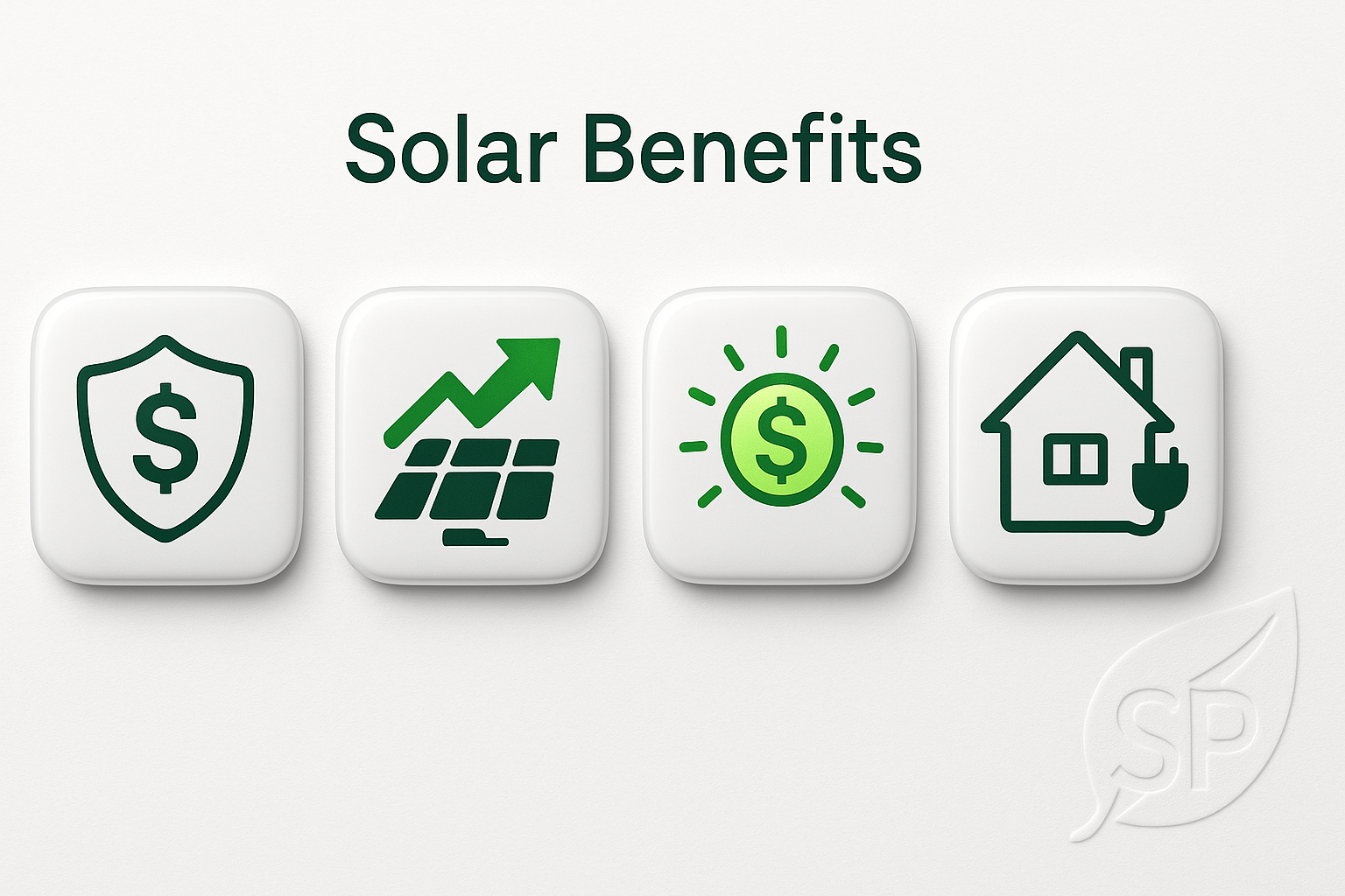 Minimal decision tree nodes for costs, subsidies, tariffs, battery, roof suitability