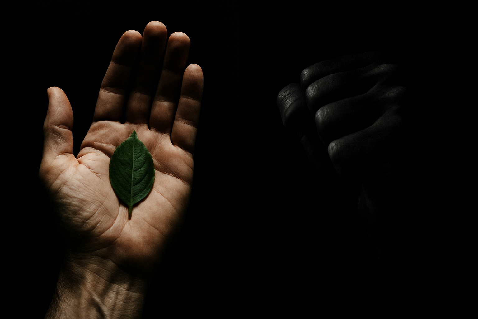 Illustration of a consumer facing faded reflections symbolizing lost trust in green claims due to greenhushing.