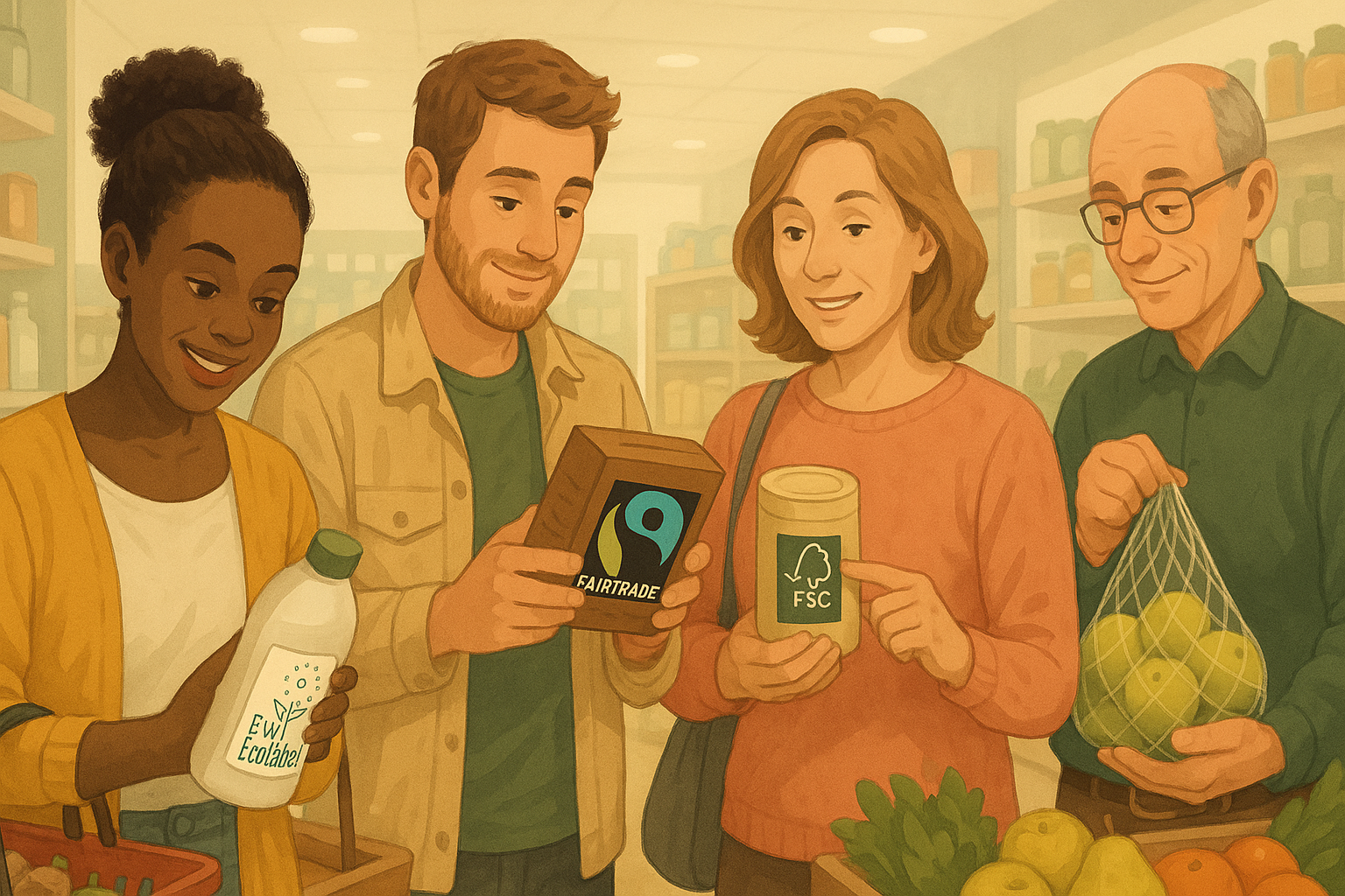 European consumers choosing authentic sustainable products